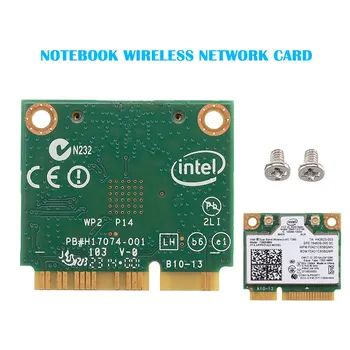 2.4/5 ghz Dual-band Wireless PCI-E Võrgu Kaart Intel 7260HMW AC Mini Notebook Kaardid, Windows 7/8/10