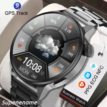 2022 Uue NFC Smart Watch Mehed Kohandatud Dial Kõne Sport GPS-jälgimise Kellad Naiste Südame Löögisageduse EKG Smartwatch Samsung Huawei Xiaomi