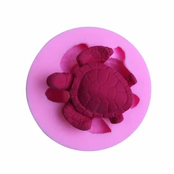 DIY Sea Turtle Kook Dekoreerimiseks Vahendid Fondant Šokolaadi Puding Silikoon Hallituse, Küpsetamine, Saia Kilpkonn Seep