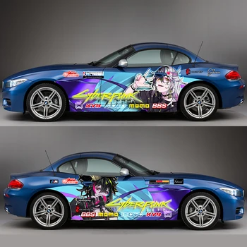 Jaapani Anime Itasha Graffiti Auto Kleebis Cartoon Auto Ukse Drift Racing Decal Ralliart Ralli Kleebised Autol CNS1617