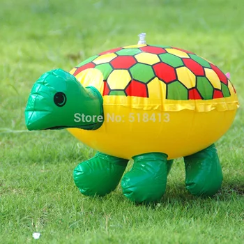 mänguasi loomad, pvc cartoon täispuhutav loomade Inflatables Värvikas Armas Armas Laste Mänguasjad Vee Kilpkonn Kilpkonnad Täispuhutav Mänguasi