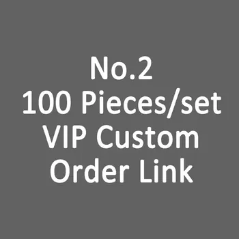 Nr 2 - 100 Tükki/set VIP Kohandatud, Et Link Segatud Graffiti Muster Veekindel PVC Kleebised Kleebised Pack