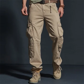 Rainbowtouches Cargo Püksid 2022 Uue Brändi Meeste Mood Kompaktse Disaini Tunked Õues Casual Meeste Lukuga Sõjaväe Püksid